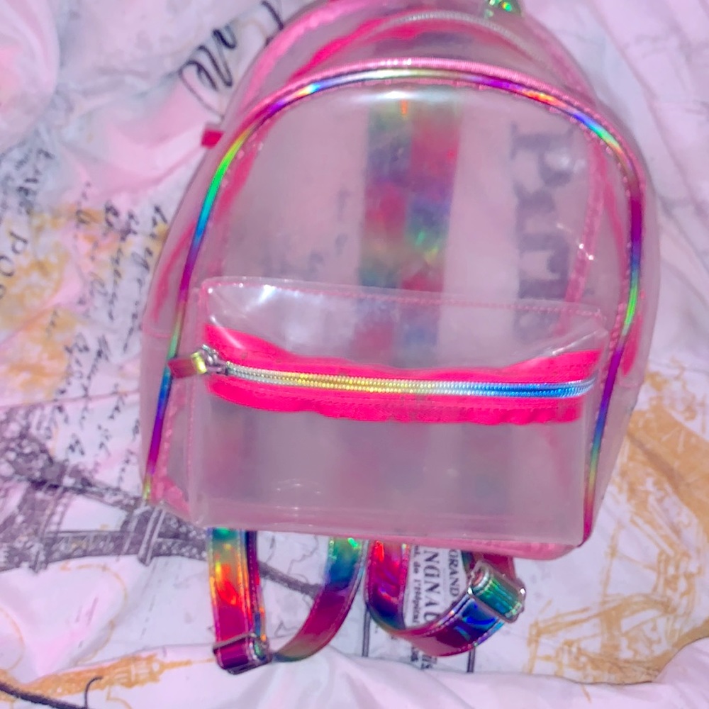 Clear backpack